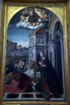 Annunciation (1522-1524) - Marco Palmezzano? Cerchia di Almerico di Ventura - 0368