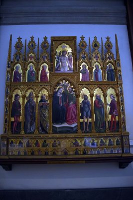 Coronation of the Virgin; il Polittico di Montelpare (1466) - Alunno - 0387