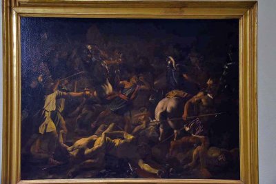 Battle of Gideon Against the Midianites (1625-1626) - Nicolas Poussin - 0521