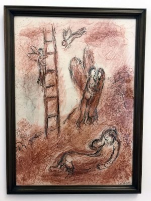 Jacob's Dream (1977) - Marc Chagall - 2692