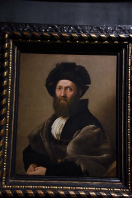 Portrait of Baldassare Castiglione (c. 1513) - Raffaello - Muse du Louvre, Paris - 0722