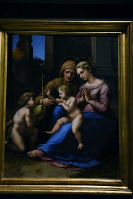 Madonna of Divine Love (c. 1516) - Raffaello - Capodimonte Museum, Napoli - 0737