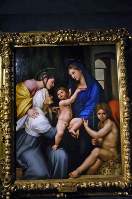 Madonna dell'Impannata (1513-1514) - Raffaello - Gallerie degli Uffizi, Florence - 0841