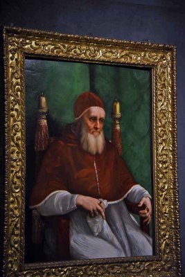Portrait of Pope Julius II (1512) - Raffaello - National Gallery, London - 0849