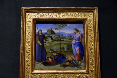 Vision of a Knight (1504) - Raffaello - The National Gallery, London - 0877