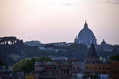San Pietro View from Giardino degli Aranci, Rome - 1082