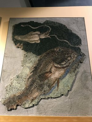 Mosaic with Seascape, late 2nd - early 1st c. BC. From the Via S. Lorenzo in Panisperna - 3127