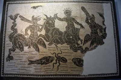 Mosaico pavimentale con tiaso marino (fine del II sec. d.C.) - Roma - 1616