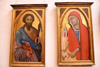 Bartolomeo Bulgarini (1337-1378) - St Bartholomew and St Mary Magdalen - 1922