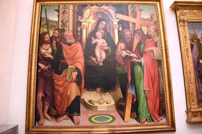 Agostino Marti (Lucca, 1482-1540 ca.) - Madonna and Child with Saints - 1926