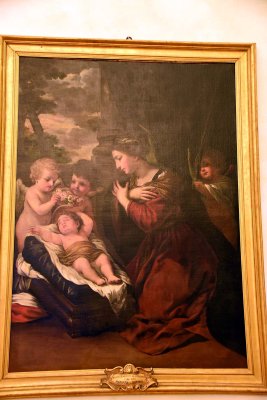 Madonna and Child with Angels (1625-1630) - Pietro da Cortona - 2051