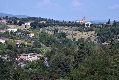 View of Tuscany seen from Piazza Guido Chigi Saracini - 2296