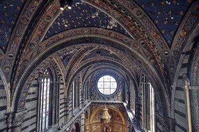 Duomo di Siena seen from Gate of Heaven - 2687