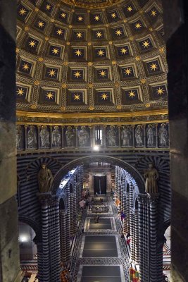 Duomo di Siena seen from Gate of Heaven - 2690