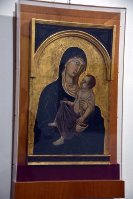Madonna col Bambino (13-14th c.) - Duccio di Buoninsegna e bottega - 2935