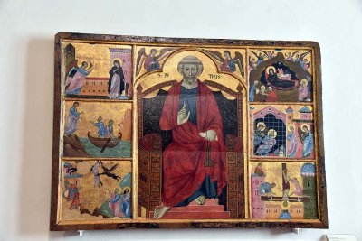 San Pietro in trono (13th c.) - Guido di Graziano - 2945