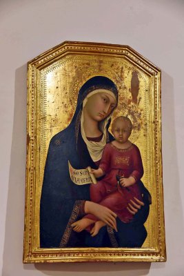 Madonna col Bambino (14th c.) - Lippo Memmi - 3036