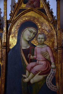 Polittico delle Tolfe, Madonna col Bambino (14th c.) - Luca di Tommč - 3063