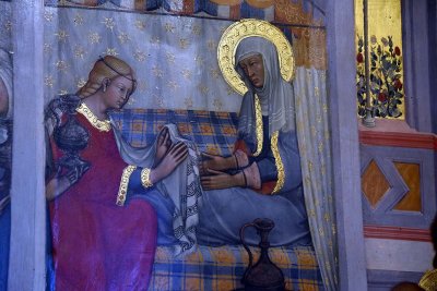 Nativitą di Maria Vergine (14-15th c.), detail - Paolo di Giovanni Fei - 3113
