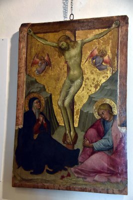 Crocifisso con i Dolenti in umilitą (14-15th c.) - Paolo di Giovanni Fei - 3150