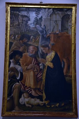Adorazione dei pastori (15-16th c.) - Pietro di Domenico - 3347