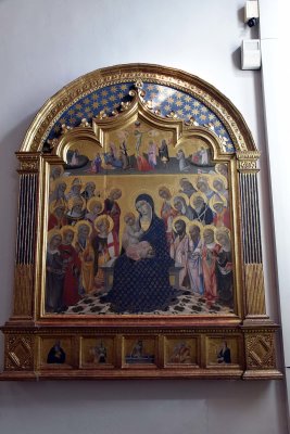 Madonna in trono col Bambino e Santi (15th c.) - Sano di Pietro - 3425