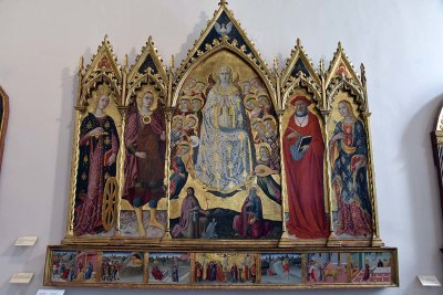Polittico dell'Assunta (1479) - Sano di Pietro - 3427