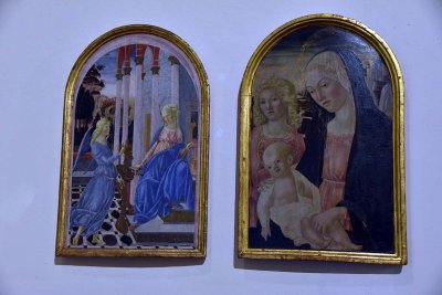Annunciazione; Madonna col Bambino e Angelo (15-16th c.) - Francesco di Giorgio Martini - 3436