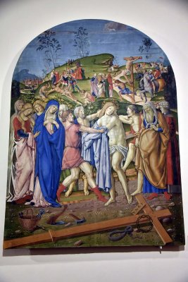 Cristo spogliato sul Calvario (1505) - Collaboratore di Francesco di Giorgio Martini e pittore vicino al Sodoma - 3459
