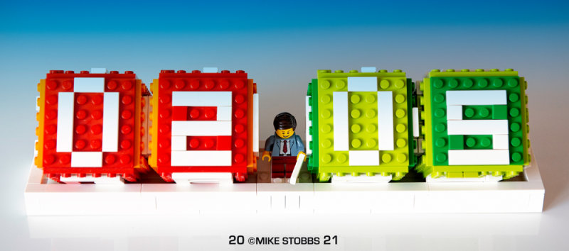 Lego Brick Calendar