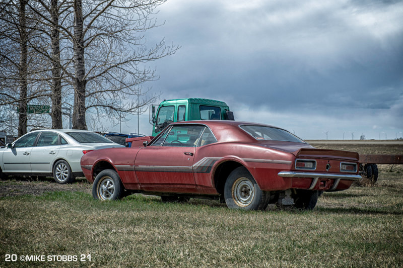 Old 67 Camero Race Car