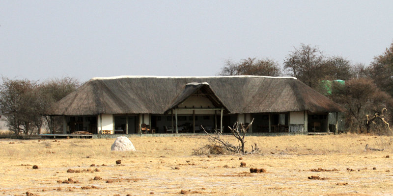 Main building, Nxai Pan Camp, Nxai Pan National Park