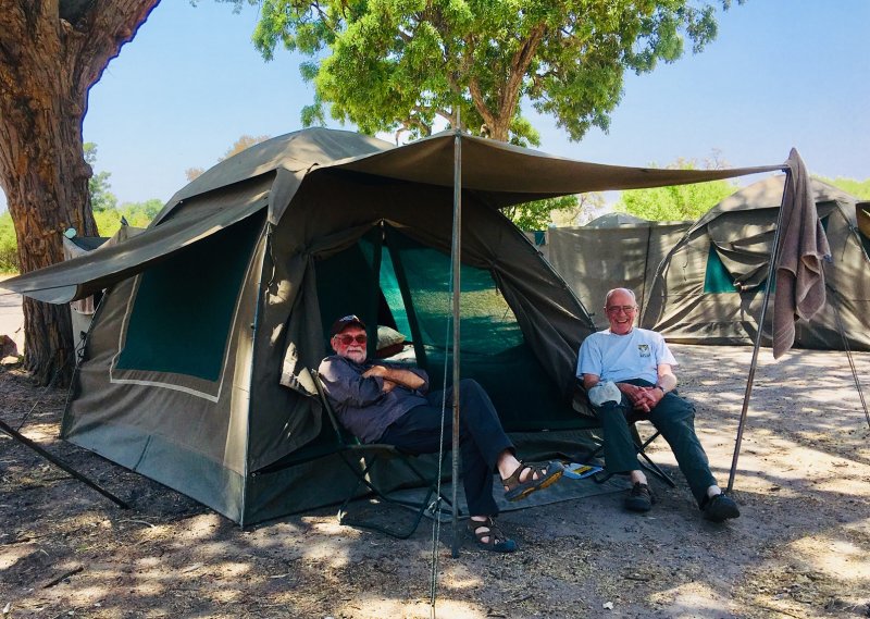 Masson Safaris tent camping