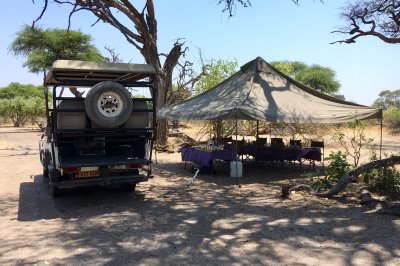 Masson Safaris tent camping
