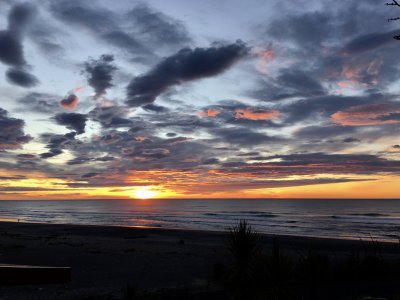 Tasman Sea sunset