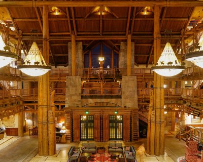 Wilderness Lodge lobby