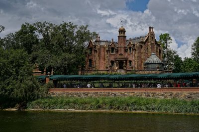 Haunted Mansion across the water
