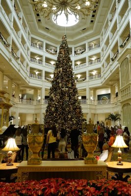 Grand Floridian Resort Lobby Christmas