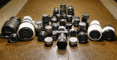 Sony E-mount Collection - 1/1/2020