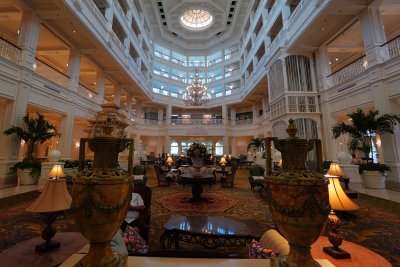 Grand Floridian Resort lobby