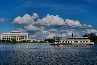 Contemporary Resort, Ferry, and Monorail