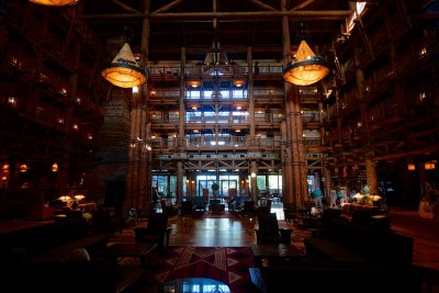 Wilderness Lodge lobby