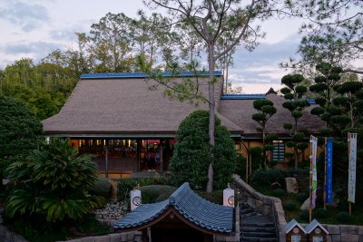 Japan pavilion's tea house