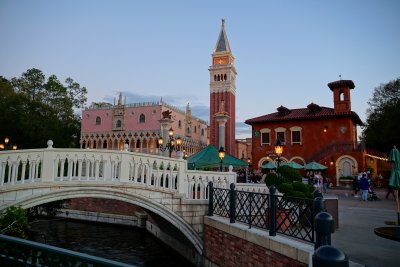 Italy pavilion from the waterfront