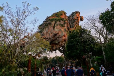 Pandora in late afternoon light