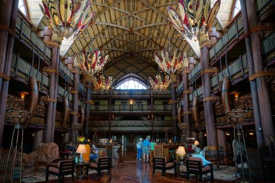 Animal Kingdom Lodge lobby