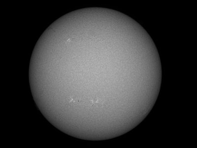 Solar Disc 22 November 2020