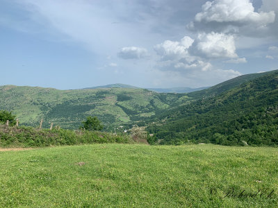 View from Caspian tit area