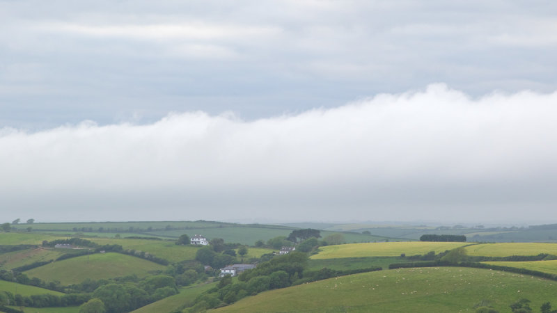 Sea Fog from Bigbury Bay to Dartmoor 30/05/19.jpg