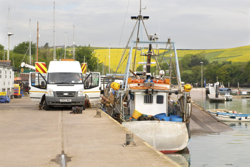 Week 23 - Claire Louise at Salcombe Fish Quay.jpg